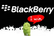 Andoid vs. Blackberry: Android says "I win".