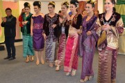 Songket Fashion Show in Palembang